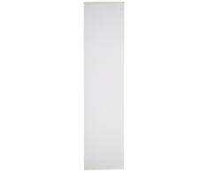 Home fashion 87103-710 cortina, diseño de bambú, 245 x 60 cm, blanco