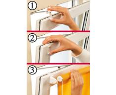 EASYFIX Rollo - Estor retráctil, color blanco