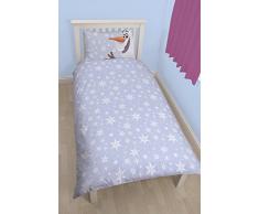 Character World individual "de Frozen glacial" juego de cama infantil, Multi-color