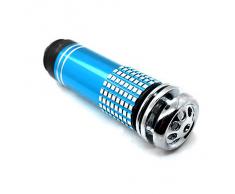 K9M LED Azul coche ambientador de humo Bar de oxígeno purificador de aire ionizador vehículo y con texto en inglés