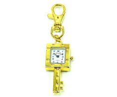 Muchas llavero con diseño de reloj de pared en el manojo de llaves de muchos de los modelos U9-6