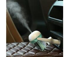 Malloom® Portátil Auto mini coche Humidificador purificador de aire ambientador de coche del recorrido (azul)