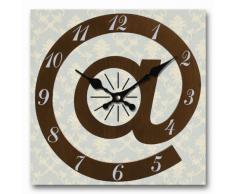 RELOJ DE PARED DISENO ARROBA @ RELOJ DE COCINA DECORACION 30CM MODERNO - Tinas Collection