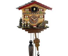Reloj De Cuco de madera en la selva negra con batteriebetriebenem quartzwerk y Cuco RUF - Oferta de relojes de Park Eble - Bremen 21 cm de