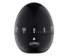 Küchenprofi 1009241000 - Temporizador de cocina, diseño de huevo, color negro