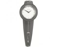 London Clock Co. Acabado En Plata Péndulo Reloj De Pared