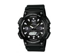 Casio AQ-S810W-1A - Reloj (Pulsera, Fibra de vidrio, Negro, Tough Solar, 5.22 cm, 4.66 cm)
