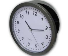 Reloj de pared con compartimento escondido alijo secreto de precisión para plata dinero