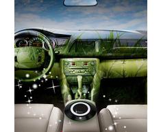 Purificador de aire para el coche Venstar, ionizador, HEPA fotocatalítico, filtro de aire, purificador de aire iónico, ambientador, con adaptador de 5 V DC (negro)