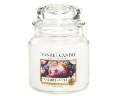Yankee Candle Classic House capa media, azucarado Apple, vela perfumada, espacio aroma de cristal/Jar, 1244682E