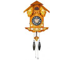 Home Gencianas Reloj Cucú, Madera, Marrón