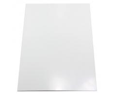 Magnet Expert - Lámina de pizarra blanca flexible y magnética (parte posterior autoadhesiva, tamaño A4, 297 x 210 x 0,8 mm)