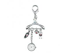 Llaveros percha reloj