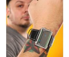 Reloj Led con Pantalla LCD Efecto 3D de 96 Leds
