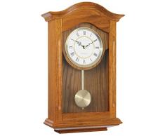London Clock Company LC25058 - Reloj de pared con péndulo (madera de roble)