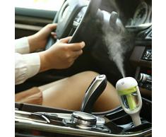 Malloom® Portátil Auto mini coche Humidificador purificador de aire ambientador de coche del recorrido (verde)