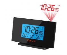 Labs LABS BL505 - Reloj despertador con proyección de la hora, color negro
