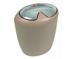 Spirella 10.10555 - Papelera para baño, 29,5 x 25 cm, color beige
