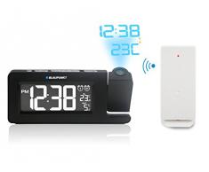Blaupunkt crp10bk Reloj Radio Con Pantalla, termómetro, lámpara de negro