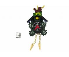 Cuco reloj collar Miniblings 80 cm schwzwald chapado en oro de madera multicolour XL