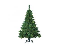 Árbol de Navidad artificial blooming VERDE - Altura: 1,50m - 369 ramas - Calidad de lujo