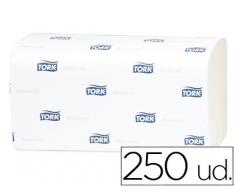 TOALLA DE PAPEL ENGARZADA 2 CAPAS 21X23,5 CM PAQUETE DE 250 UNIDADES PARA DISPENSADOR H3