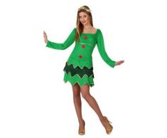 Atosa - Disfraz de árbol de navidad para mujer, talla 44 - 46 (8422259172468)