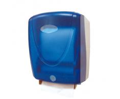 DISPENSADOR AUTOMÁTICO DE PAPEL TOALLA - 40x29x20 cm - Color: Blue