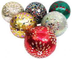 Mg Decor - Bolas decorativas de centro de mesa