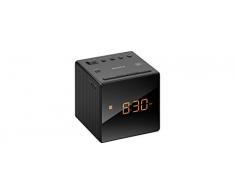 Sony ICF-C1 - Radiodespertador (AM/FM, alarma, fecha, pantalla LED), color negro