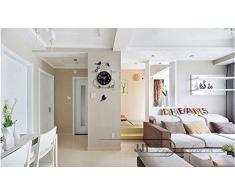 Life up® Reloj de pared del péndulo Pájaros pegatinas de pared movimiento de cuarzo para Salón / dormitorio / oficina