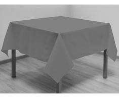 Mantel antimanchas cuadrado 180x180 cm ALIX gris