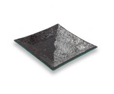 Ashleigh and Burwood decorativo Plato, diseño de mosaico, color eclipse 6 "
