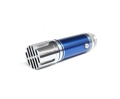 HomJo Coche purificador de aire iónico, ionizador del ambientador del aire 12V del coche Quita el polvo, polen, humo, olor, olor del cigarrillo, bacterias, virus ayuda a las alergias , Blue , A