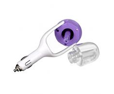 zolimx Auto coche Mini USB humidificador aire purificador ambientador viaje coche Portable (Púrpura)
