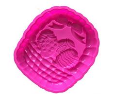 Gran cesta de huevos de Pascua en el molde de silicona para tartas para horno Pizza placa Moon Cake Pan