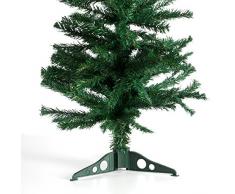 Arbol de navidad clásico, artificial tipo pino. Arbol navidad montado de 120cm. Arbol navideño artificial color verde natual.