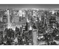 IdealDecor Papel Pintado con Fotografía, Carbón, 3,66 x 2,54 m
