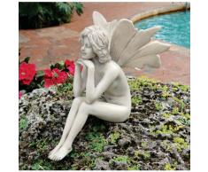 Design Toscano by Blagdon PD1546 - Figura decorativa para jardín (resina), diseño de hada