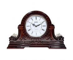 Reloj de sobremesa estilo clásico. Analógico números romanos (45,5 x 27,5 x 10,5 cm) - Movimiento de cuarzo. Mod.2828