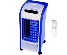 Syntrox Germany - Refrigerador 4 en 1 con mando a distancia, 800 m³/h, con ventilador, humidificador y ambientador de aire