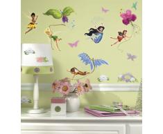RoomMates RMK1493SCS - Pegatinas de pared, diseño Disney Fairies