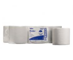 Kimberly-clark caja de 6 bobinas industriales de toallas papel 600 servicios blanca l10