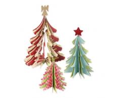 Ellison Europe Sizzix Bigz Brenda Walton - Cartucho para máquina de troquelar, diseño de árbol de Navidad en 3D