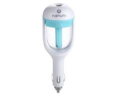 VANKER Mini purificador del aire del ambientador limpiador esencial del difusor del aceite del coche auto humidificador Azul