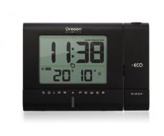 Oregon Scientific RM 336 PES reloj proyector solar, color negro