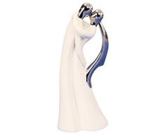 Moderna escultura figura decorativa de pareja de cerámica altura 30 cm Ancho 12 cm