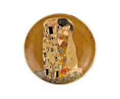 Goebel 66488602 - Plato decorativo, diseño de El beso de Gustav Klimt