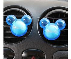 Fragancia suave del difusor del perfume del respiradero del aire del ambientador de aire del coche de 2PCS
