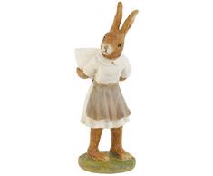 Clayre & Eef 6pr0493 decorativa Decoración figura Conejo Pascua Conejo aprox. 16 cm